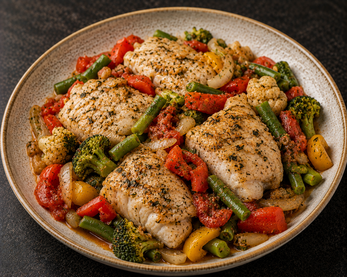 (BULK RANGE) Italian Cod & Vegetables 600g