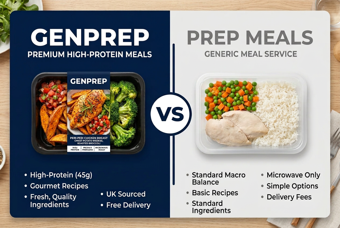 How We Compare to Other Meal Prep Companies: Why Choose GenPrep?