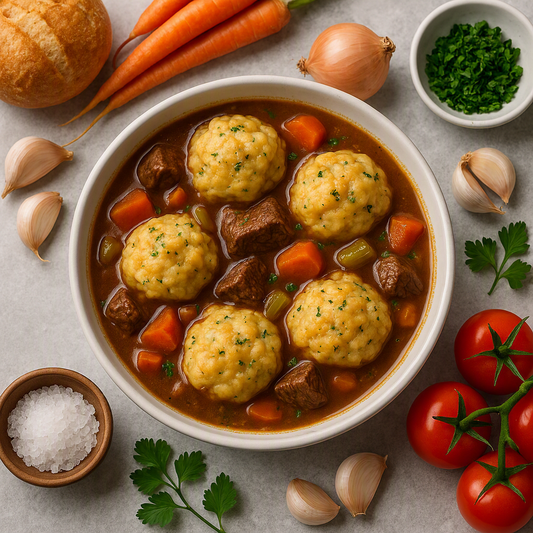 (BULK RANGE) Beef Stew & Dumplings 600g
