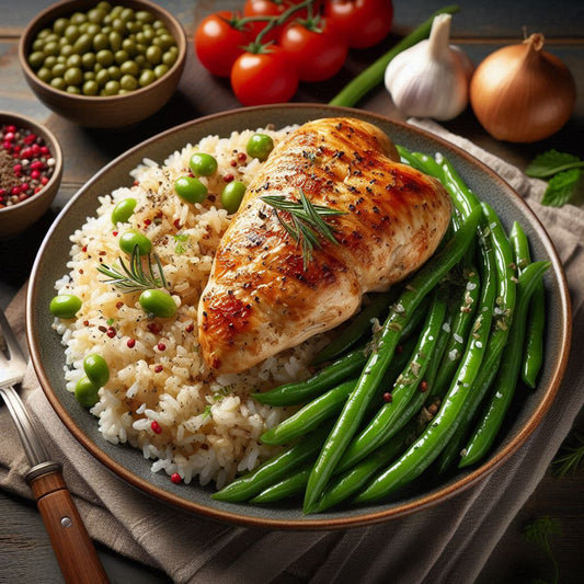 Chicken And Rice With Green Beans 400g