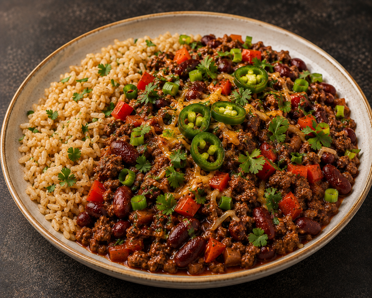 Mexican Beef and Beans with Rice 380g