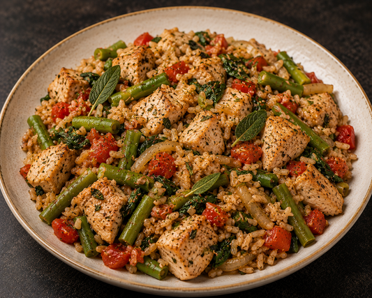 (BULK RANGE) Sage and Onion Turkey with Brown Rice 600g